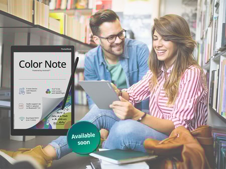 PocketBook Introduces Color Note: A New E-Note Device Running Android 12