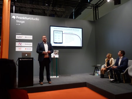PocketBook InkPad X auf der Frankfurter Buchmesse 