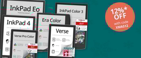 PocketBook's Holiday Gift to You: 12% off all E-Readers & E-Notes