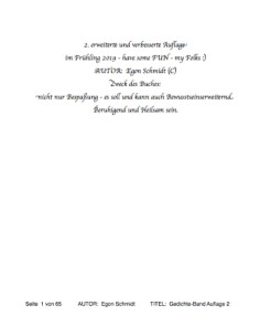 sinnliche spirituelle Gedichte Sammlung