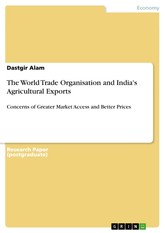 The World Trade Organisation and India's Agricultural Exports