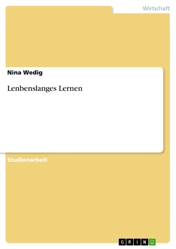 Lenbenslanges Lernen