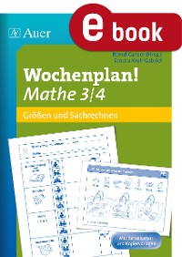 Wochenplan Mathe 3/4, Größen und Sachrechnen
