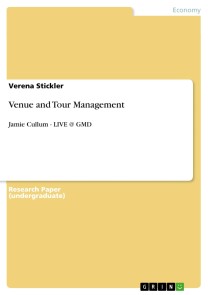 Venue and Tour Management