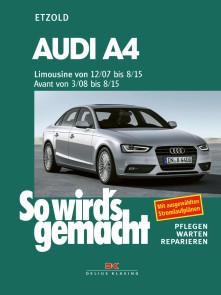 Audi A4, Limousine 12/07-8/15, Avant 3/08-8/15