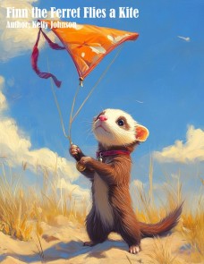 Finn the Ferret Flies a Kite