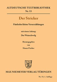 Fünfzehn kleine Verserzählungen
