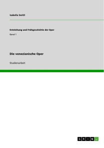Die venezianische Oper
