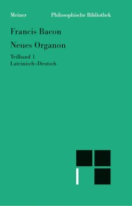 Neues Organon. Teilband 1