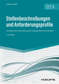 Stellenbeschreibungen und Anforderungsprofile