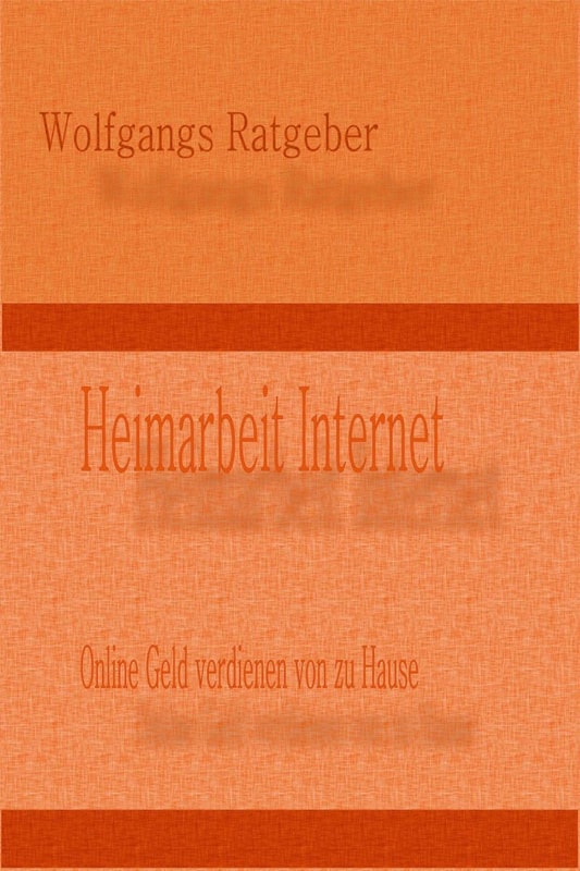 Heimarbeit Internet