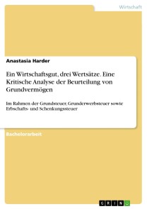 Ein Wirtschaftsgut, drei Wertsätze. Eine Kritische Analyse der Beurteilung von Grundvermögen