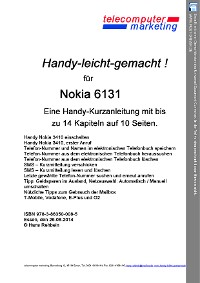 Nokia 6131-leicht-gemacht