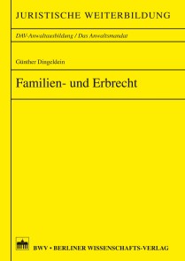 Familien- und Erbrecht