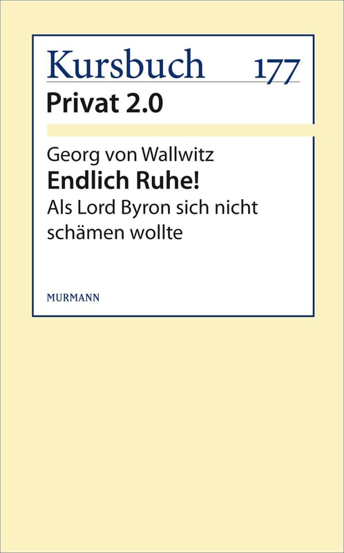 Endlich Ruhe!