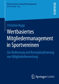 Wertbasiertes Mitgliedermanagement in Sportvereinen