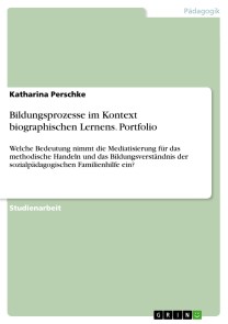 Bildungsprozesse im Kontext biographischen Lernens. Portfolio