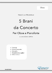 5 Brani da Concerto (N.van Westerhout) vol.Oboe