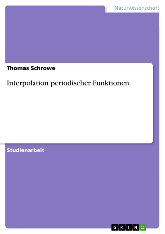Interpolation periodischer Funktionen