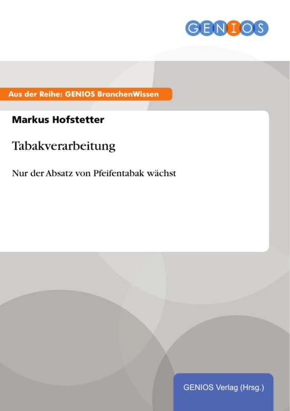 Tabakverarbeitung