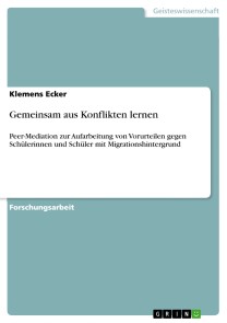 Gemeinsam aus Konflikten lernen