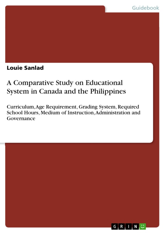 A Comparative Study on Educational System in Canada and the Philippines