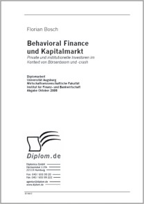 Behavioral Finance und Kapitalmarkt