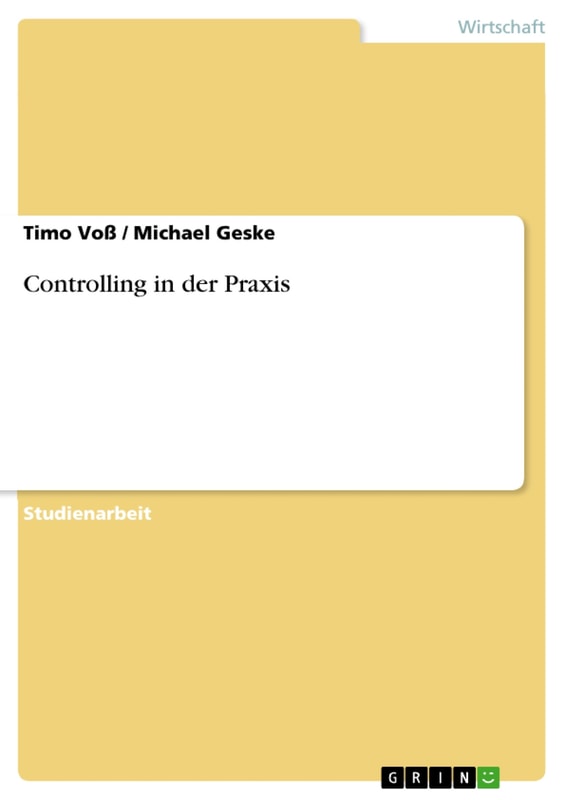 Controlling in der Praxis