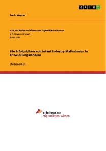 Die Erfolgsbilanz von Infant Industry Maßnahmen in Entwicklungsländern