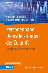 Personennahe Dienstleistungen der Zukunft
