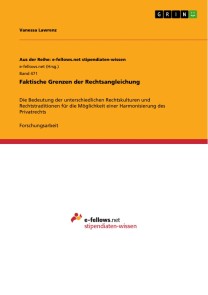 Faktische Grenzen der Rechtsangleichung