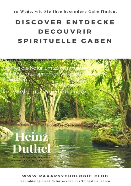 Discover Entdecke Decouvrir Spirituelle Gaben