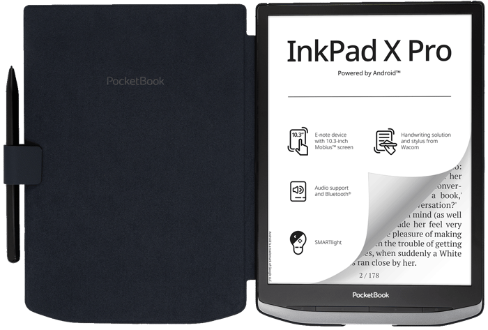 10,3" Cover SHELL Dark blue für InkPad X Pro