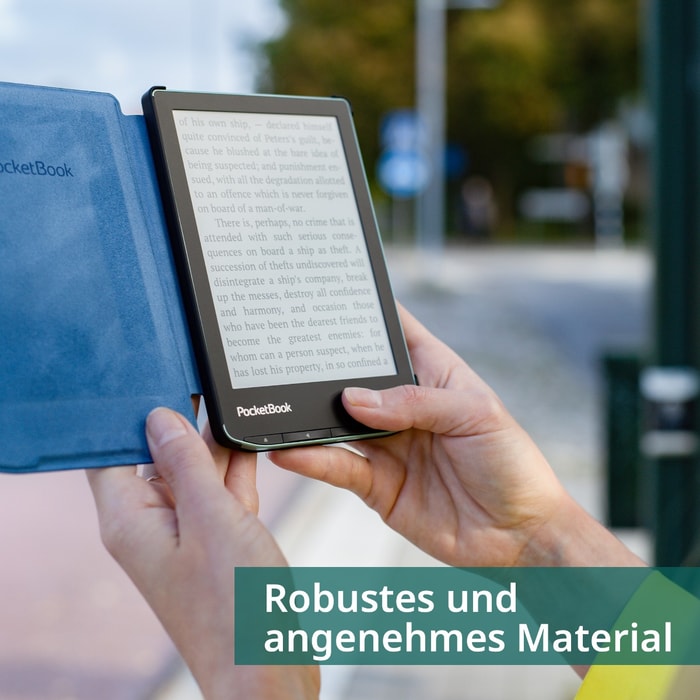 6'' Cover SHELL Blue für PocketBook Verse-Serie