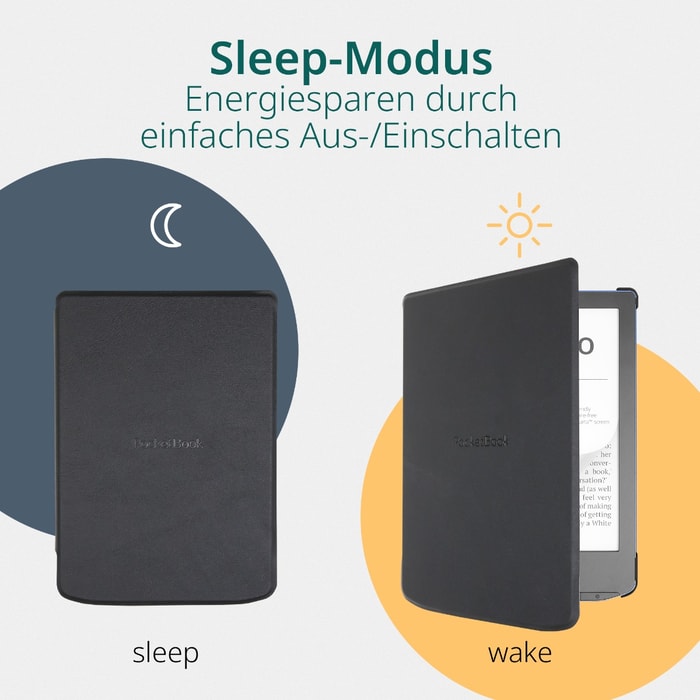 6'' Cover SHELL Black für PocketBook Verse-Serie