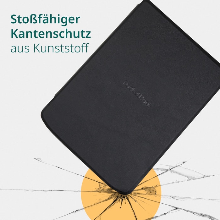 6'' Cover SHELL Black für PocketBook Verse-Serie