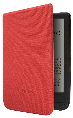 6" Cover SHELL Red for PocketBook Touch HD 3, Touch Lux 4/5 and Basic Lux 2/3/4