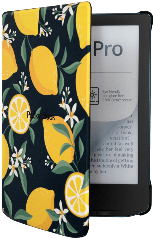 6'' Cover SHELL Lemons Print for PocketBook Verse Series