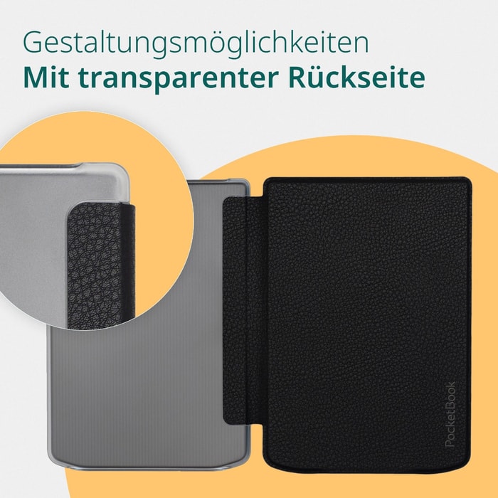 6'' SHELL Cover Transparent Black für Verse-Serie