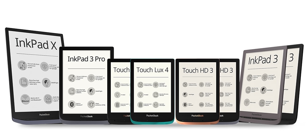 PocketBook E-Ink-Lesegeräte