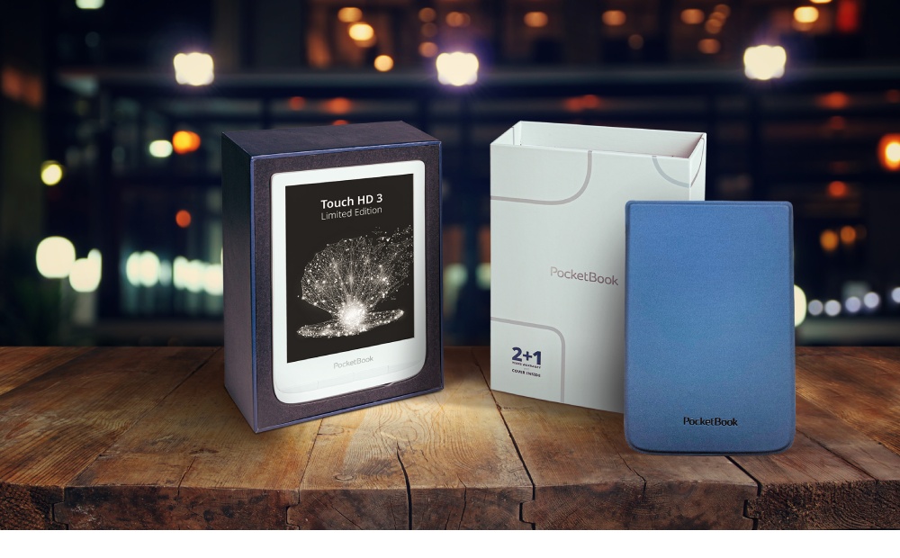PocketBook Touch HD 3 Limited Edition: ekskluzīva krāsa un izsmalcināts vāciņš