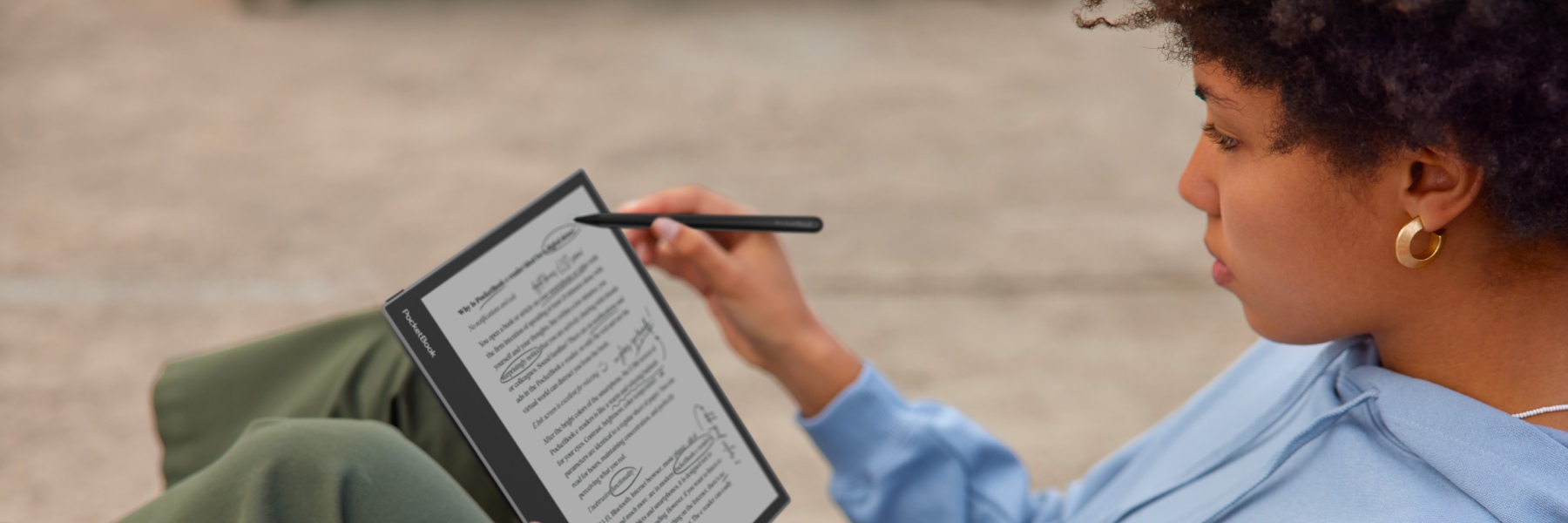 PocketBook InkPad Eo: jaudīga 10,3 collu e-piezīmju ierīce ar krāsu E Ink Kaleido 3 ekrānu 