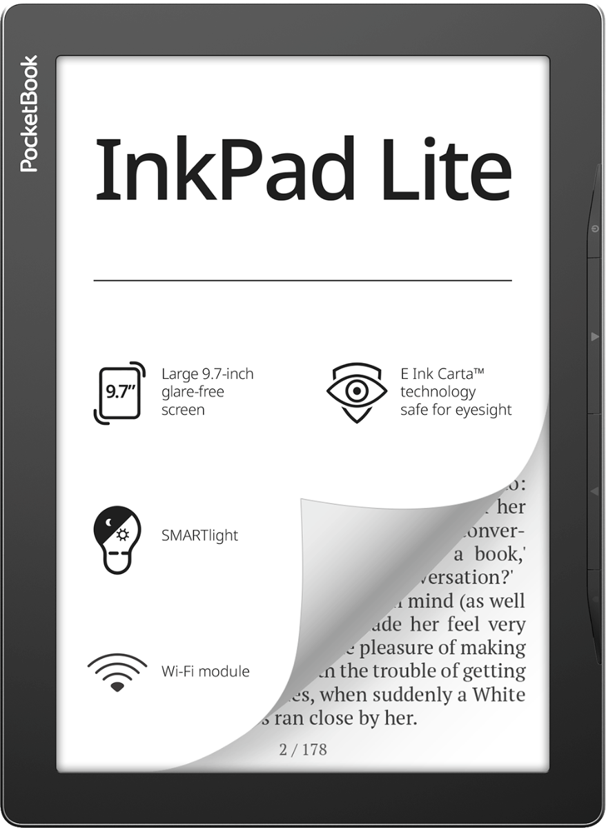  PocketBook Verse Pro E-Reader Waterproof, Eye-Friendly 6'' E-Ink  Carta™ HD Touchscreen, Audio-Book & E-Book Reader, Text-to-Speech  Function, SMARTlight, 16GB, WiFi & Bluetooth