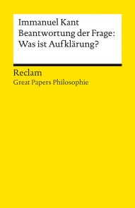 Beantwortung der Frage: Was ist Aufklärung?
