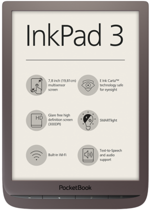 PocketBook InkPad 3 Dark Brown Foto №1
