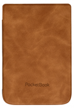 6" Cover SHELL Light Brown for PocketBook Touch HD 3, Touch Lux 4 and Basic Lux 2 photo №1