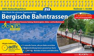ADFC-Radausflugsführer Bergische Bahntrassen 1:50.000 praktische Spiralbindung, reiß- und wetterfest, GPS-Track Download Foto №1