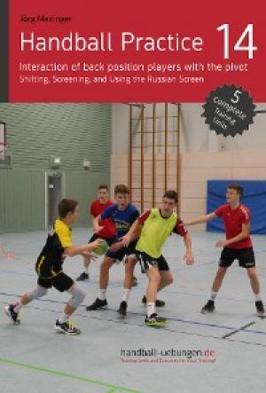 Handball Practice 14 - Interaction of back position players with the pivot photo №1