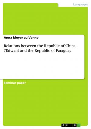 Relations between the Republic of China (Taiwan) and the Republic of Paraguay photo №1