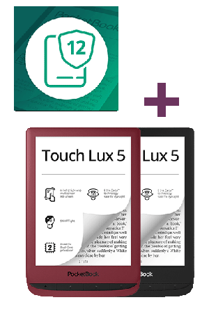 Pocketbook Touch Lux 5 + Displayschutzgarantie Foto №1